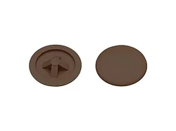 Заглушка для самореза PH2, декоративная коричневая (1000 шт в пакете) STARFIX