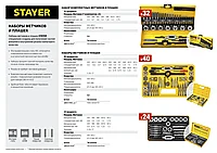 STAYER MaxCut 32 предмета, набор метчиков комплектных и плашек, легированная сталь