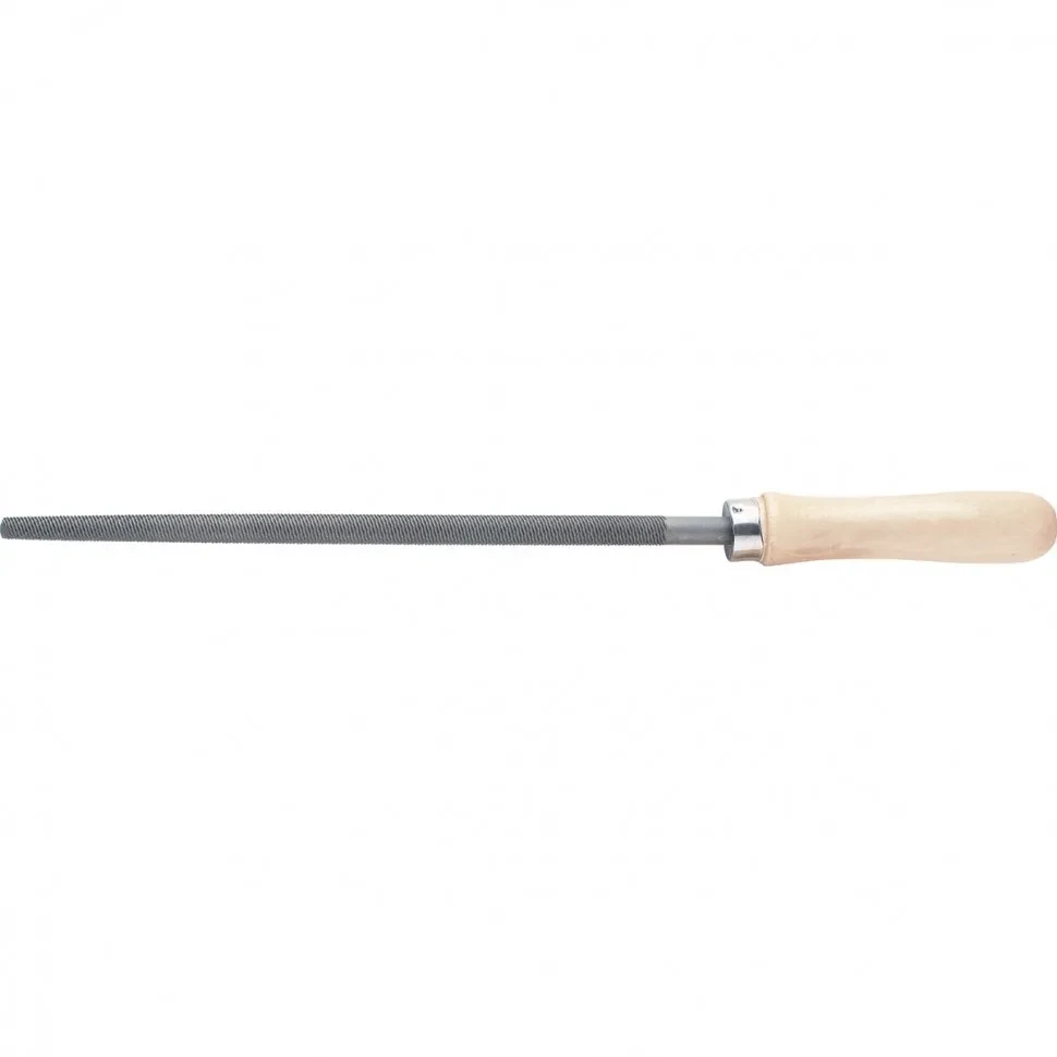 Напильник круглый, 250 мм, деревянная ручка Сибртех - фото 1 - id-p197459400