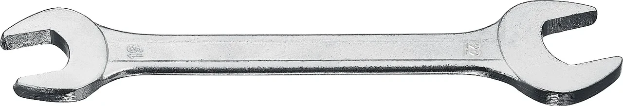 Рожковый гаечный ключ 19 x 22 мм, СИБИН - фото 1 - id-p205292009