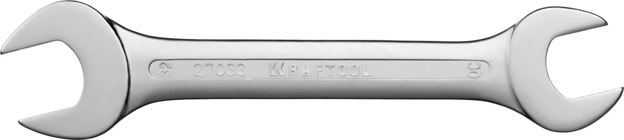 Рожковый гаечный ключ 30 х 32 мм, KRAFTOOL - фото 1 - id-p205292017