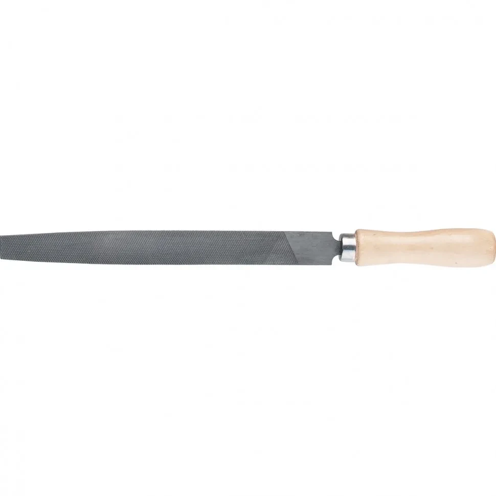 Напильник плоский, 150 мм, деревянная ручка Сибртех - фото 1 - id-p197459420