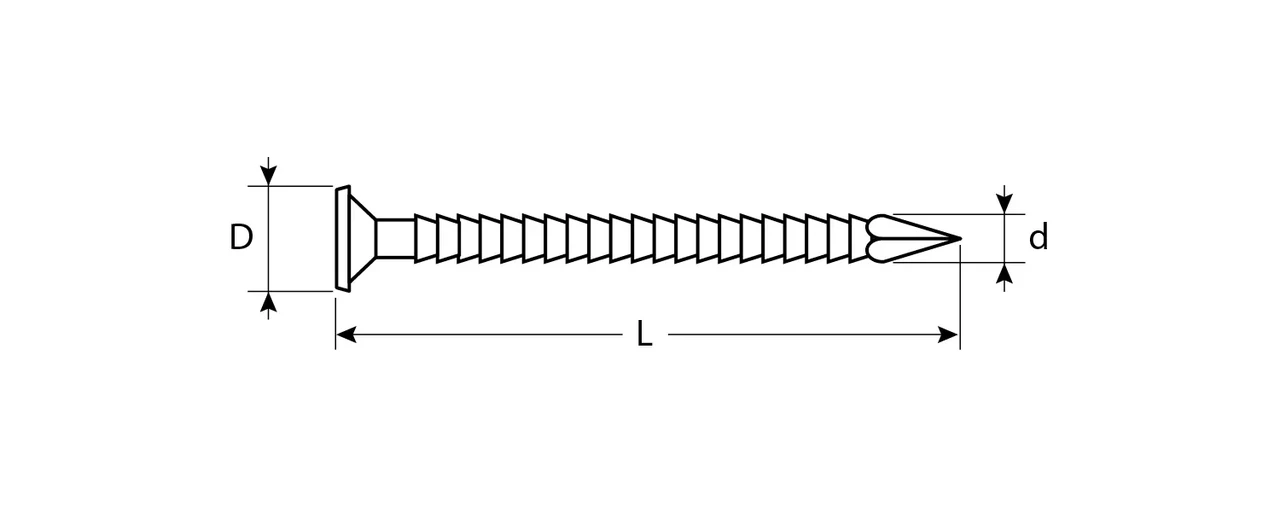 Гвозди ершеные с конической головкой, оцинкованные, 50 х 4.0 мм, 5 кг, ЗУБР - фото 1 - id-p205287230