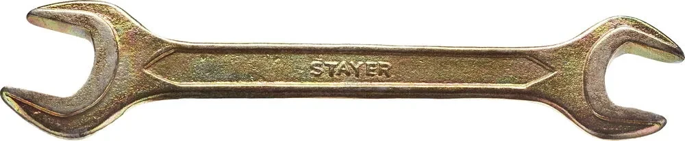 Рожковый гаечный ключ 17 x 19 мм, STAYER - фото 1 - id-p205292032