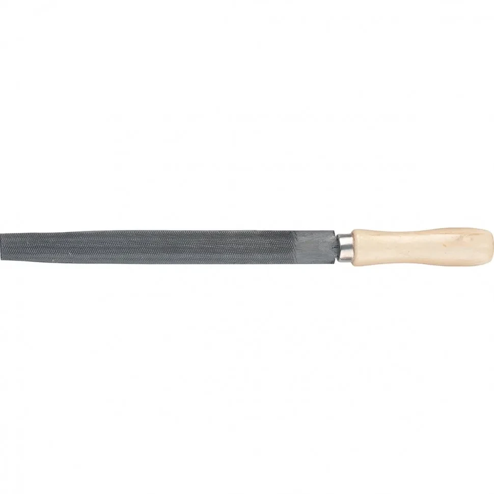 Напильник полукруглый, 200 мм, деревянная ручка Сибртех - фото 1 - id-p197459441