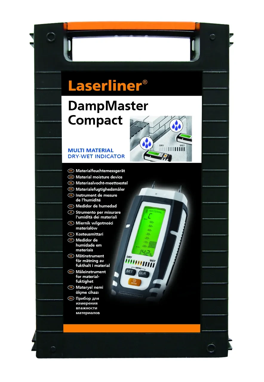 Влагомер игольчатого типа Laserliner DampMaster Compact - фото 1 - id-p205290335