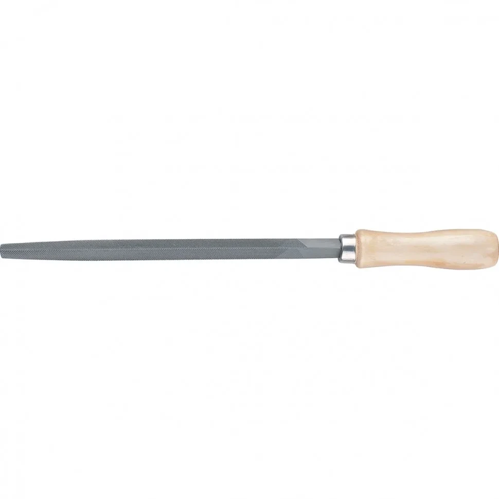 Напильник трехгранный, 200 мм, деревянная ручка Сибртех - фото 1 - id-p197459453