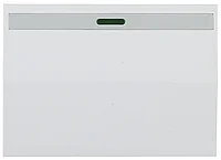 Выключатель СВЕТОЗАР ЭФФЕКТ одноклавишный, с эффектом свечения, без вставки и рамки, цвет белый, 10A/~250B