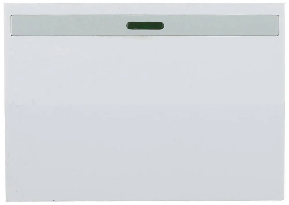 Выключатель СВЕТОЗАР ЭФФЕКТ проходной, с эффектом свечения, одноклавишный, без вставки и рамки, белый, - фото 1 - id-p205302108