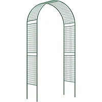 Арка садовая разборная «Сетка широкая» 2.5 х 0.5 х 1.2 м Россия