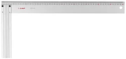 Угольник ЗУБР ″ЭКСПЕРТ″ столярный, жесткое профилированное полотно, усиленная алюминиевая рукоятка, 500мм