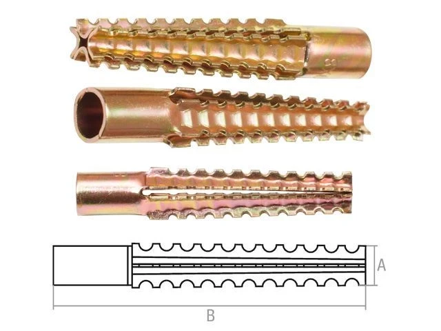 Дюбель для газосиликатных блоков 8х38 мм MUD (100 шт в карт. уп.) STARFIX - фото 1 - id-p197446035