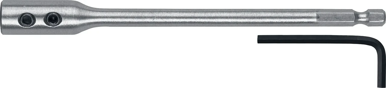 ЗУБР 150мм, удлинитель с имбусовым ключом для сверл перовых, хвостовик HEX 1/4 - фото 1 - id-p205305094