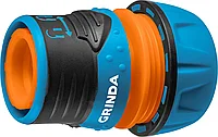 GRINDA PROLine TL-12, 1/2 , соединитель быстросъёмный для шланга, с запирающим механизмом, из ударопрочного