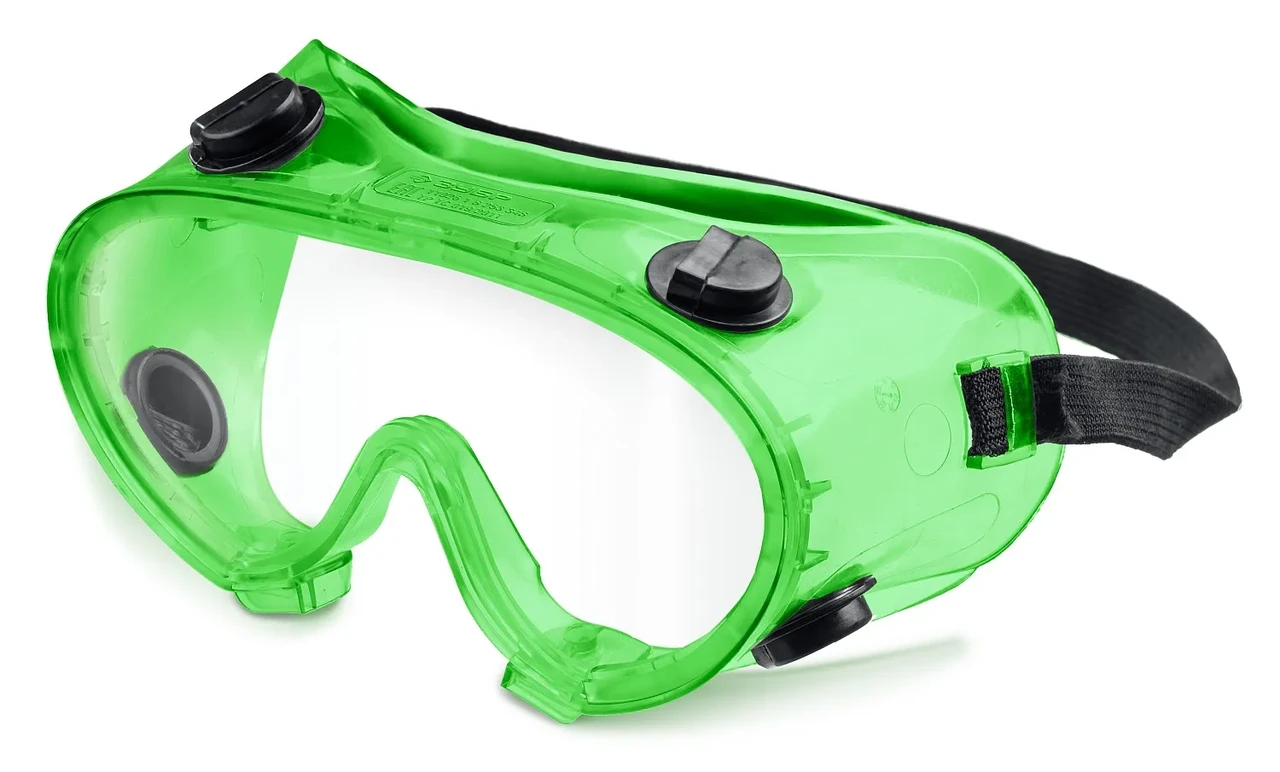 Защитные очки ЗУБР МАСТЕР 5 с непрямой вентиляцией, ударопрочная линза - фото 1 - id-p205306991