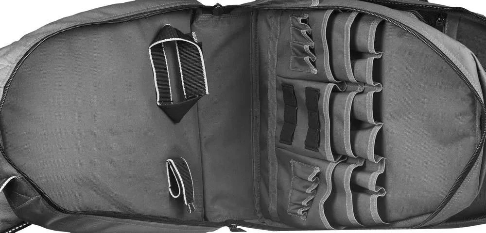 Рюкзак KRAFTOOL INDUSTRIE для инструмента, 2 внутренних отделения, 49 карманов размер 430х360х230мм - фото 1 - id-p205307568