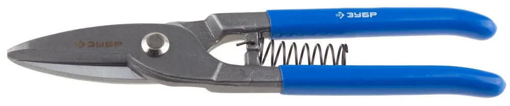 ЗУБР Цельнокованые 220 мм ножницы по металлу, длина режущей кромки 50 мм - фото 1 - id-p205297585