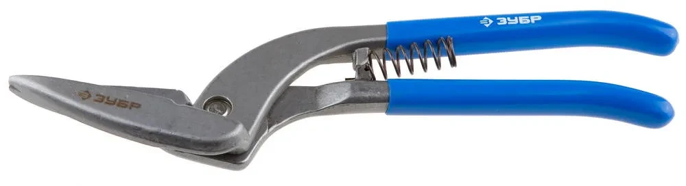 Цельнокованые ножницы по металлу ЗУБР 300 мм, длинный прямой рез - фото 1 - id-p205297587