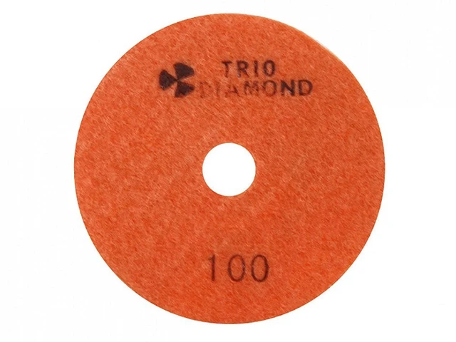 Алмазный гибкий шлифкруг "Черепашка" 100 № 100 (мокрая шл.) (Trio-Diamond) - фото 1 - id-p197438075