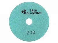 Алмазный гибкий шлифкруг "Черепашка" 100 № 200 (мокрая шл.) (Trio-Diamond)