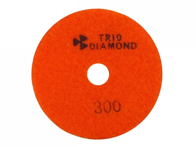 Алмазный гибкий шлифкруг "Черепашка" 100 № 300 (мокрая шл.) (Trio-Diamond) - фото 1 - id-p197438078