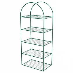 Парник для рассады, 5 уровней, с чехлом, 195х60х40 см// Palisad