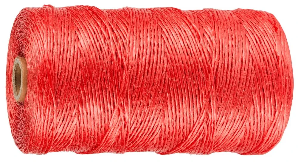 Шпагат STAYER многоцелевой полипропиленовый, d=1,5 мм, красный, 60 м, 32 кгс, 0,8 ктекс - фото 1 - id-p205286912