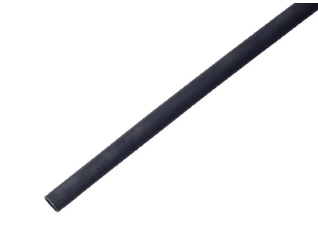 Термоусадочная трубка клеевая 12,0 / 4,0 мм, черная (упак. 10 шт. по 1 м) REXANT - фото 1 - id-p197479790