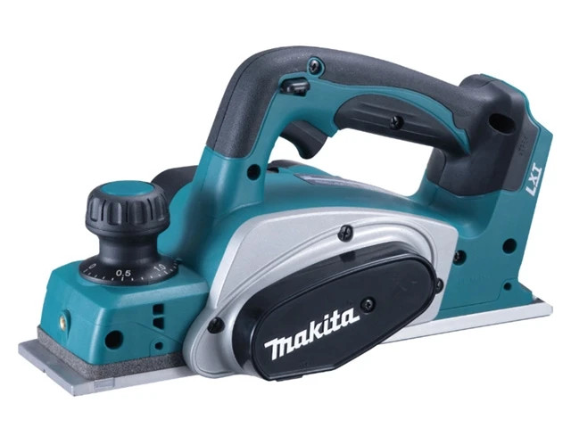 Аккум. рубанок MAKITA DKP 180 Z в кор. (18.0 В, БЕЗ АККУМУЛЯТОРА; 14.000 об/мин; ширина: 82 мм; макс.глубина: - фото 1 - id-p197437372