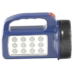 Фонарь поисковый, 1 W + 12Led, 3 х АА Stern