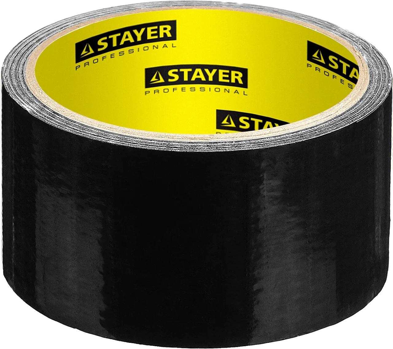 Армированная лента, STAYER Professional 12086-50-10, универсальная, влагостойкая, 48мм х 10м, черная - фото 1 - id-p205290482