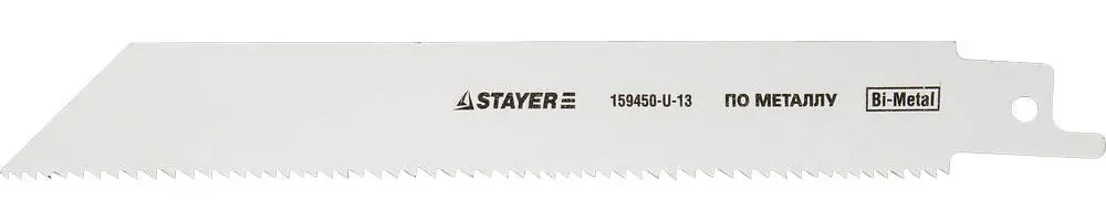 Полотно STAYER PROFI S922VF к саб эл.ножов Bi-Met,универс c перем шаг зубьев,дер с гвозд,метал,пласт,рез - фото 1 - id-p205298352