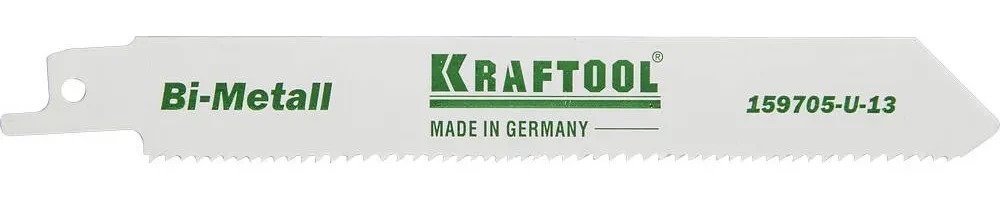 Полотно KRAFTOOL ″INDUSTRIE QUALITAT″, S922VF, для эл/ножовки, Bi-Metall, по металлу, дереву, шаг 1,8-2,5мм,