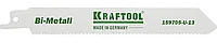 Полотно KRAFTOOL INDUSTRIE QUALITAT , S922VF, для эл/ножовки, Bi-Metall, по металлу, дереву, шаг 1,8-2,5мм,