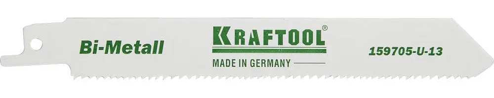 Полотно KRAFTOOL INDUSTRIE QUALITAT , S922VF, для эл/ножовки, Bi-Metall, по металлу, дереву, шаг 1,8-2,5мм, - фото 1 - id-p205298359