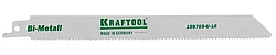 Полотно KRAFTOOL ″INDUSTRIE QUALITAT″, S1122VF, для эл/ножовки, Bi-Metall, по металлу, дереву, шаг 1,8-2,5мм,