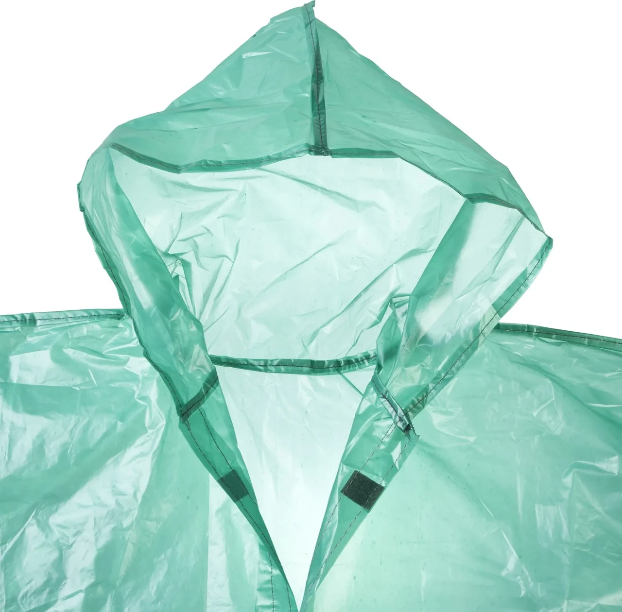 Плащ-дождевик STAYER 11610, полиэтиленовый, зеленый цвет, универсальный размер S-XL - фото 1 - id-p205307058