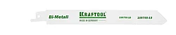 Полотно KRAFTOOL ″INDUSTRIE QUALITAT″, S922EF, для эл/ножовки, Bi-Metall, по металлу, шаг 1,4мм, 130мм