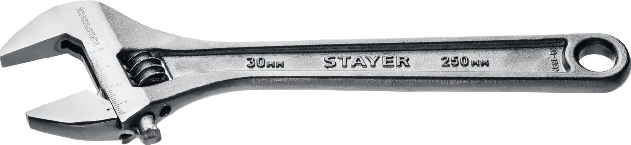 Ключ разводной MAX-Force, 250 / 30 мм, STAYER - фото 1 - id-p205292265