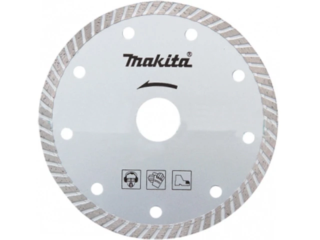 Алмазный круг 230х22 мм по бетону Turbo MAKITA ( сухая резка) - фото 1 - id-p197438139