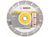 Алмазный круг 230х22.2 мм универс. сегмент. Turbo STANDARD FOR UNIVERSAL BOSCH ( сухая/мокрая резка)