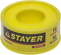 Фумлента STAYER MASTER , плотность 0,40 г/см3, 0,075ммх19ммх10м