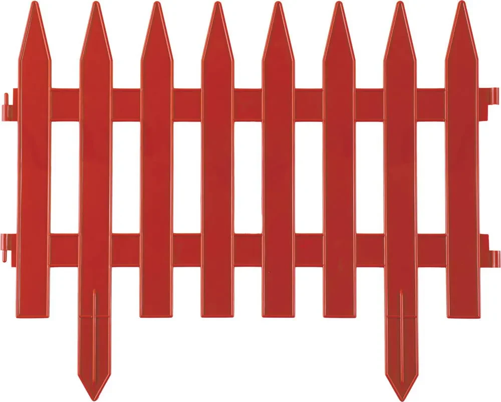 Забор декоративный GRINDA КЛАССИКА , 28x300см, терракот - фото 1 - id-p205308408