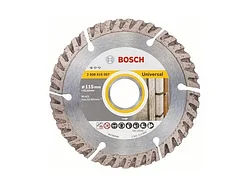 Алмазный круг 115х22.2 мм универс. сегмент. Turbo STANDARD FOR UNIVERSAL BOSCH (сухая резка)