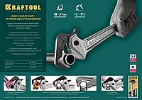 KRAFTOOL MASTERGRIP, 1.5 , трубный ключ быстрозажимной