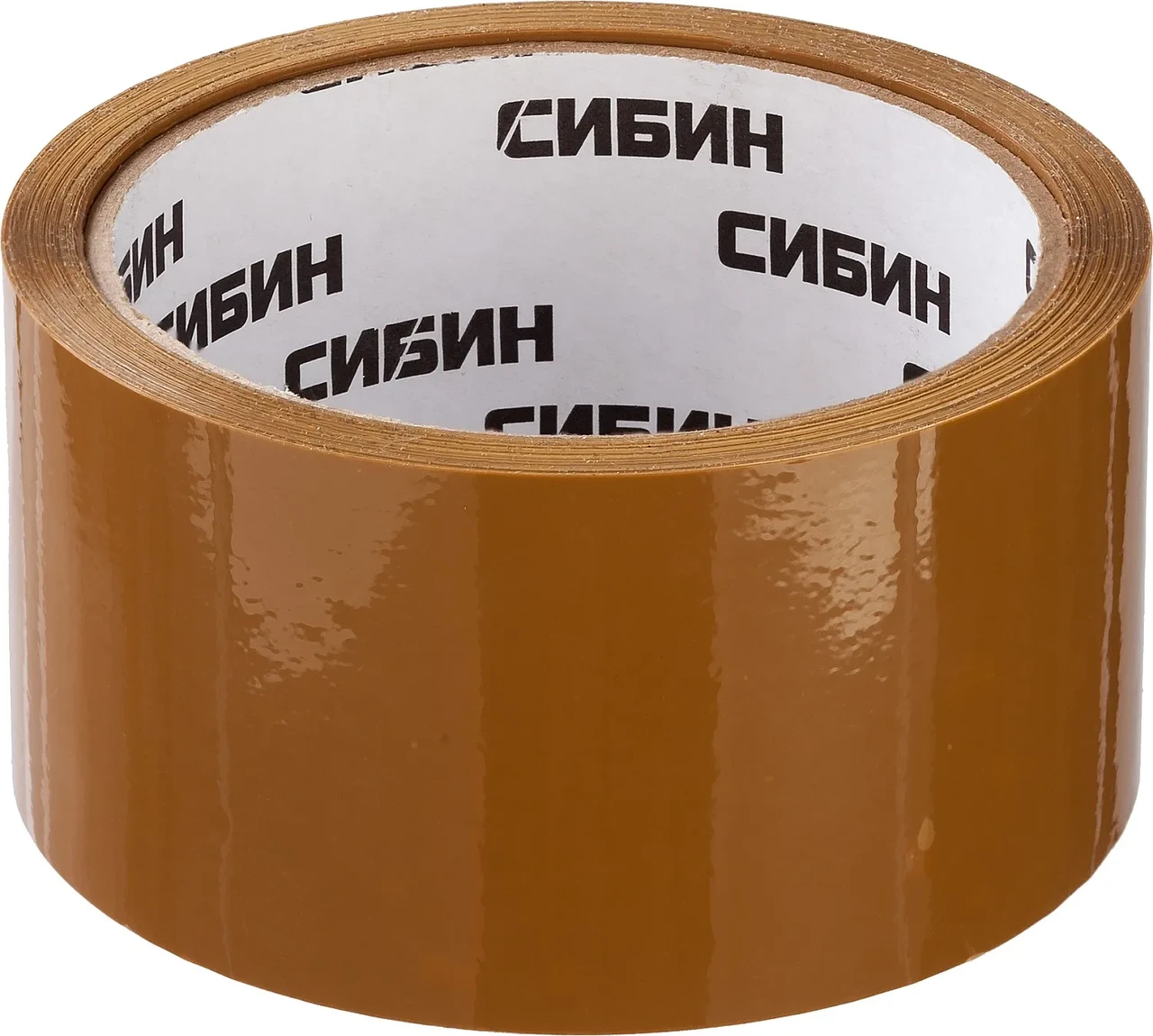 Клейкая лента, СИБИН 12057-50-50, коричневая, 48мм х 50м - фото 1 - id-p205290549