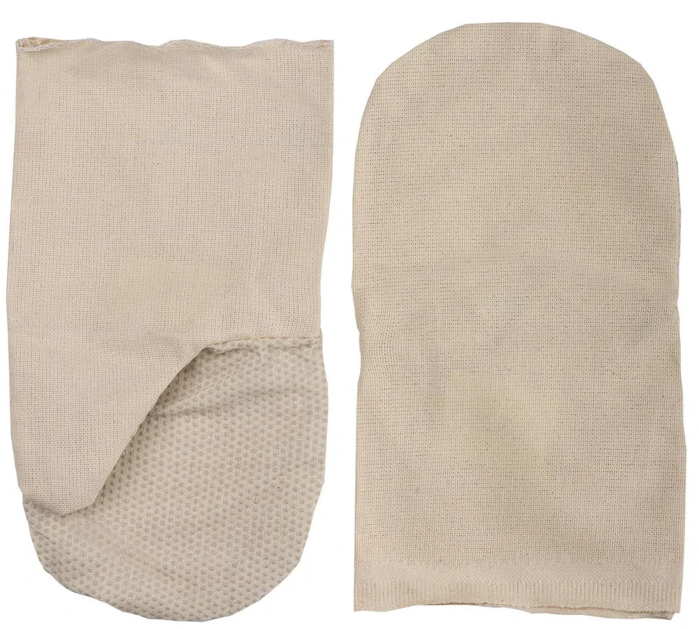 Хлопчатобумажные рукавицы, от мех. воздействий, двунитка с защитой от скольжения ПВХ, XL - фото 1 - id-p205299760