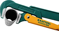 KRAFTOOL PANZER-90, №0, ключ трубный, прямые губки