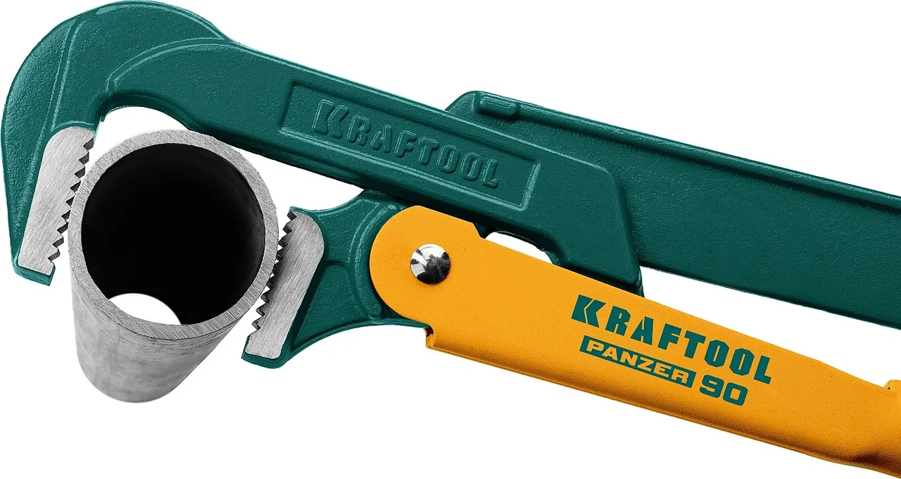 KRAFTOOL PANZER-90, №3, ключ трубный, прямые губки - фото 1 - id-p205292331