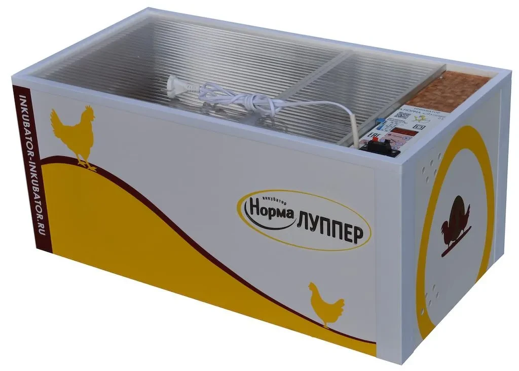 Инкубатор Норма ЛУППЕР фанерный лоток